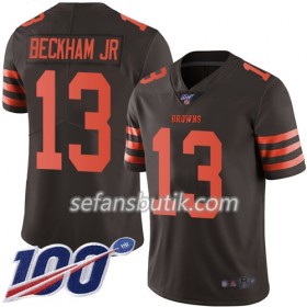 Cleveland Browns Tröjor Odell Beckham JR 13 Nike Brun 100th - Herr